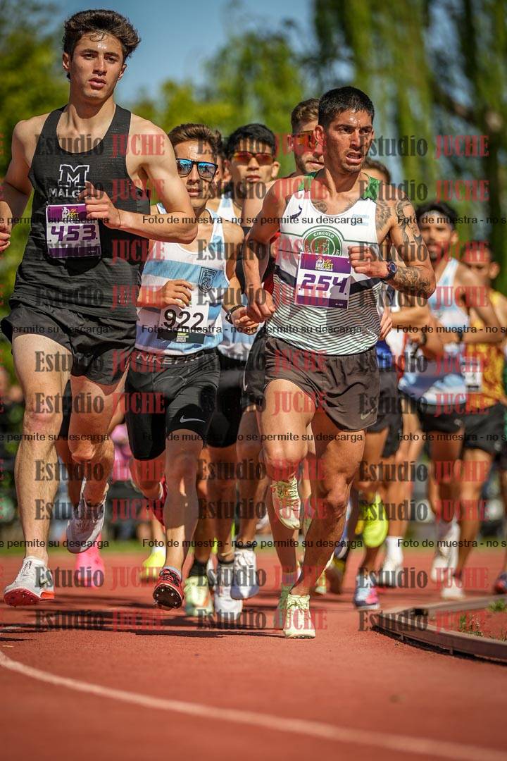 Fotos de los 5000 m llanos de varones