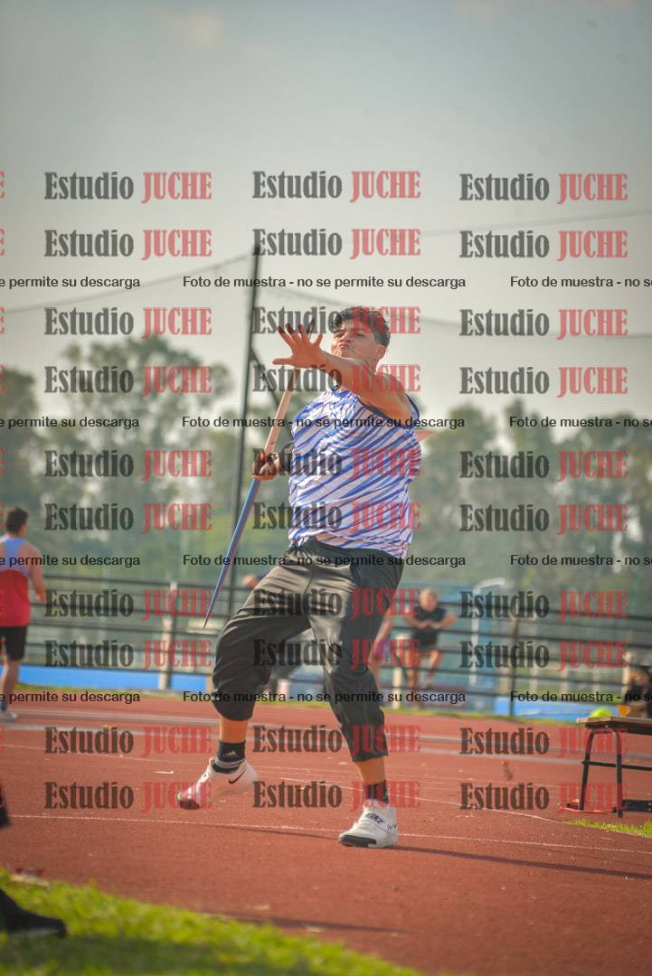 Fotos del lanzamiento de jabalina de varones