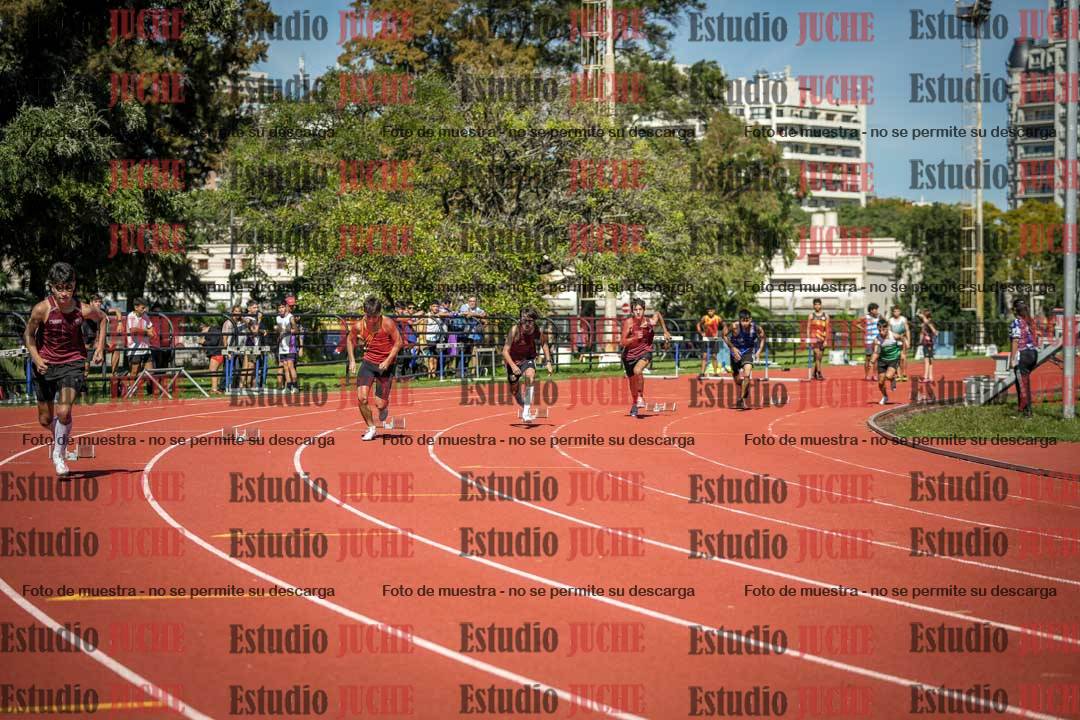 Fotos de los 200 m llanos de varones