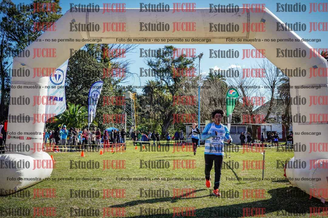 Fotos de la llegada del cross de 1500 m