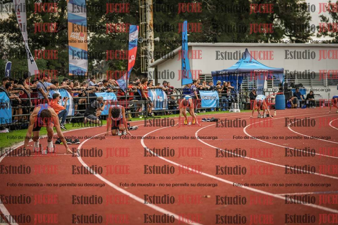 Fotos de los 400 m llanos de varones - FINAL