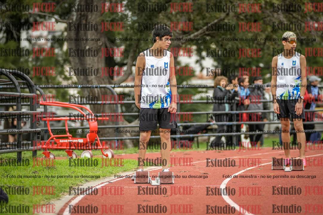 Fotos de los 200 m llanos de varones