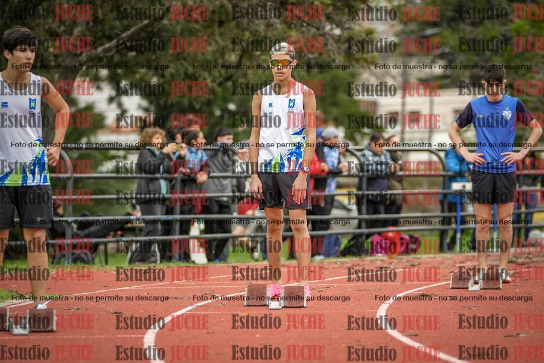 Fotos de los 200 m llanos de varones