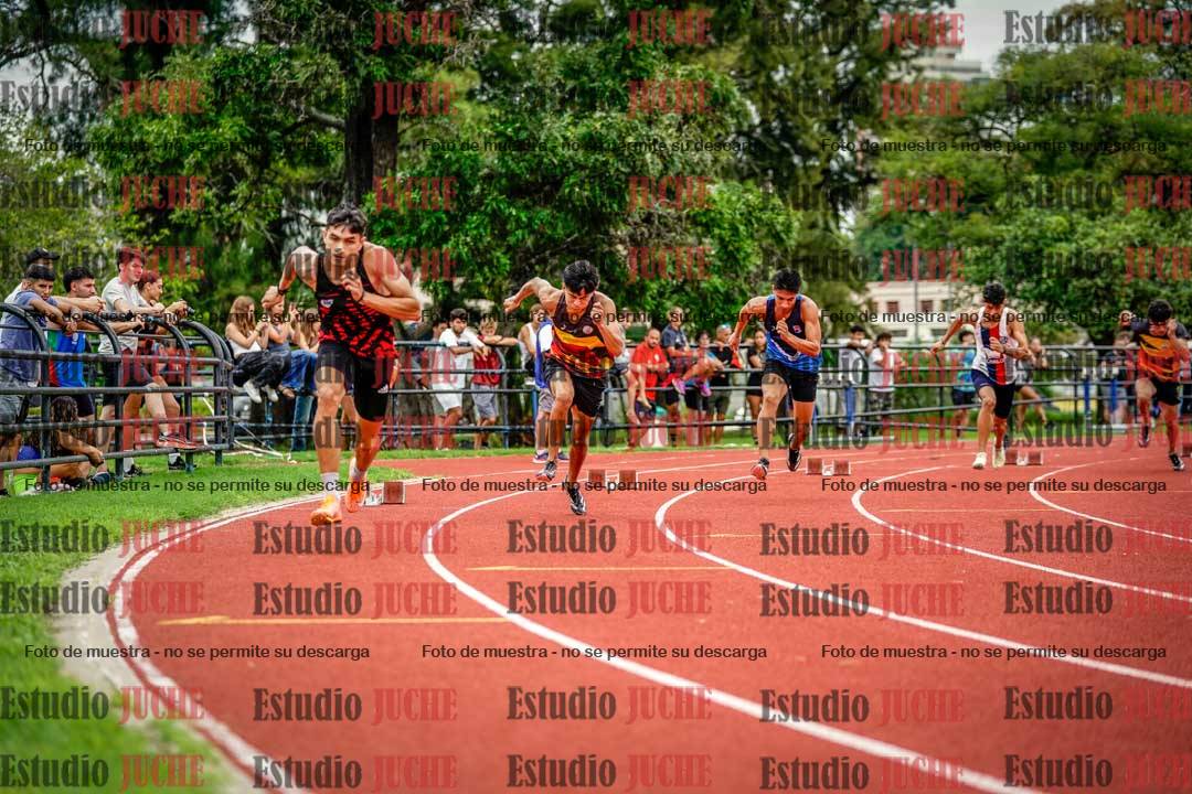 Fotos de los 200 m de varones