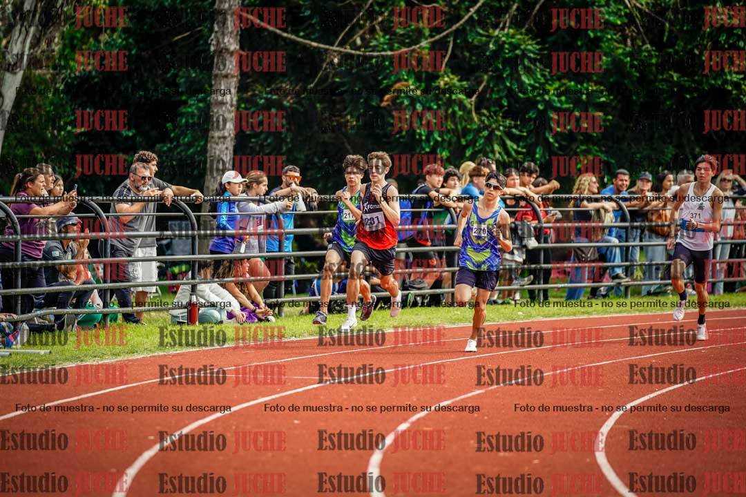Fotos de los 800 m llanos de varones