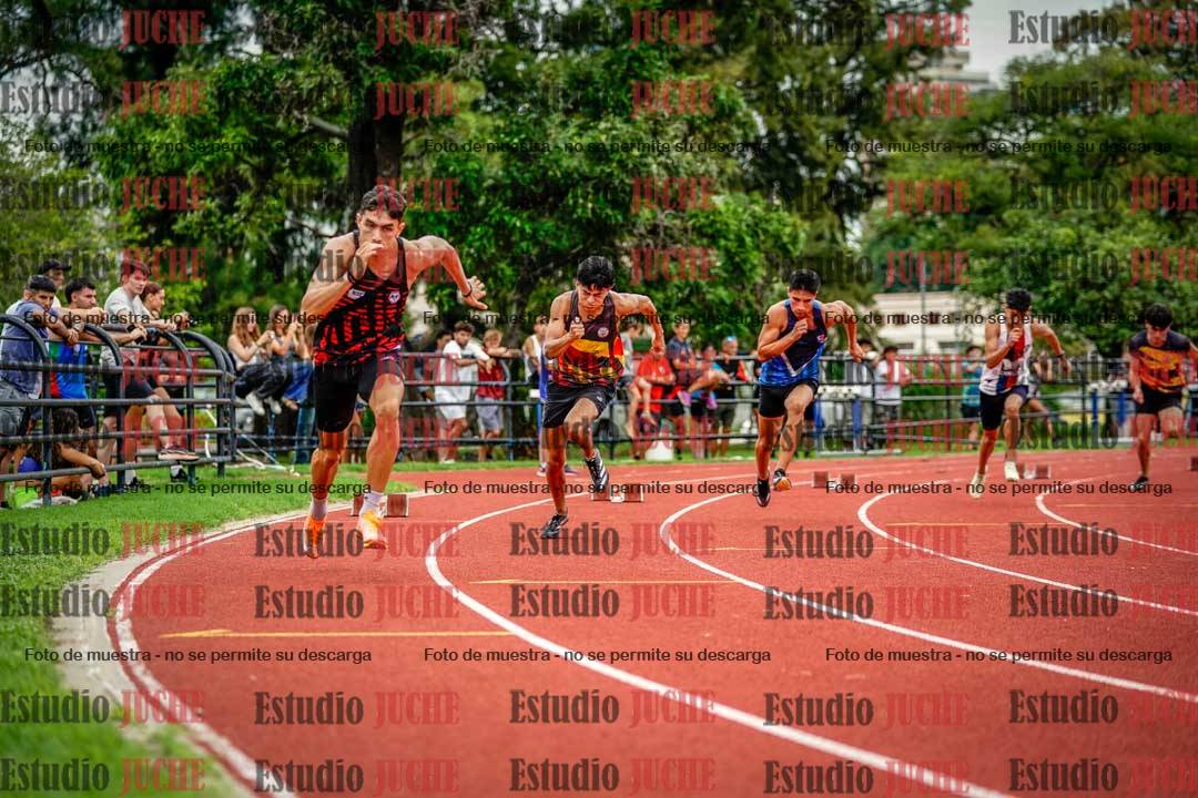Fotos de los 200 m de varones