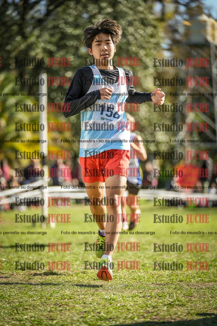 Fotos de la llegada del cross de 2000 m