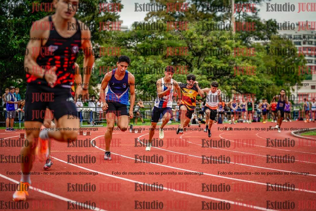 Fotos de los 200 m de varones