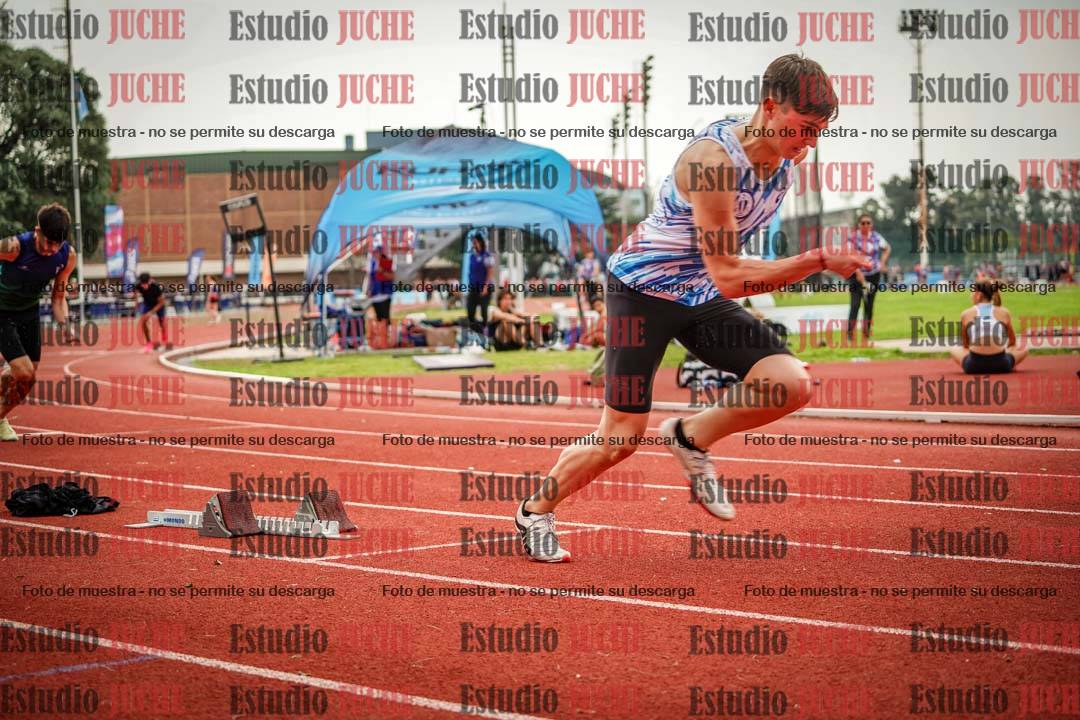 Fotos de los 400 m llanos de varones - FINAL