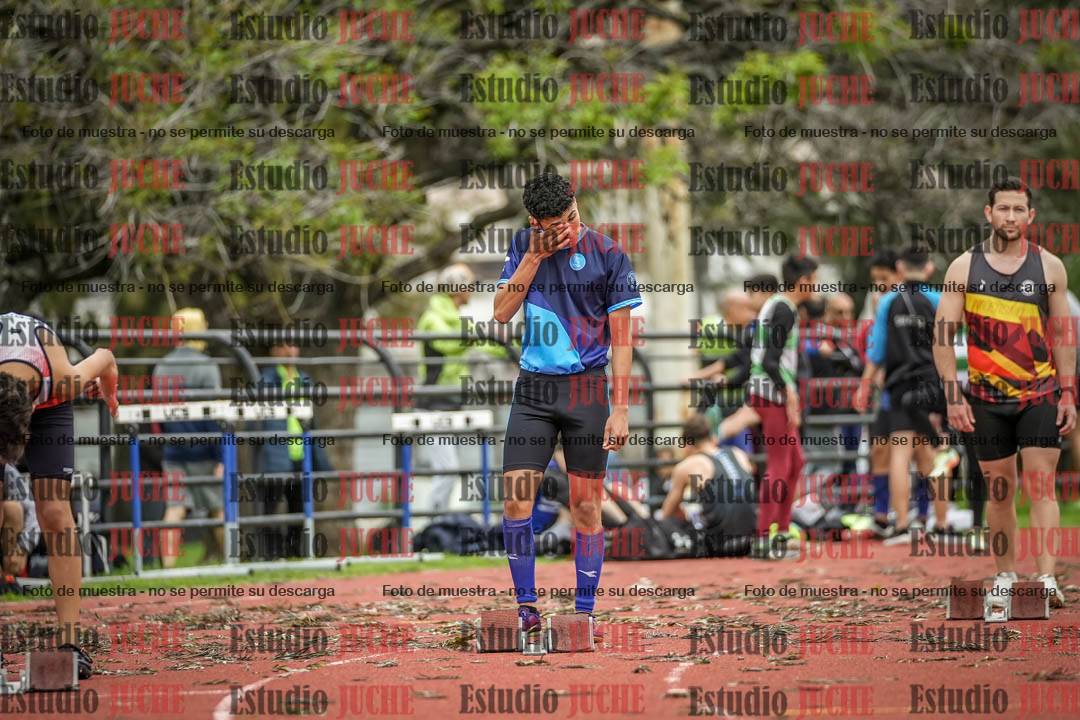 Fotos de los 200 m llanos de varones