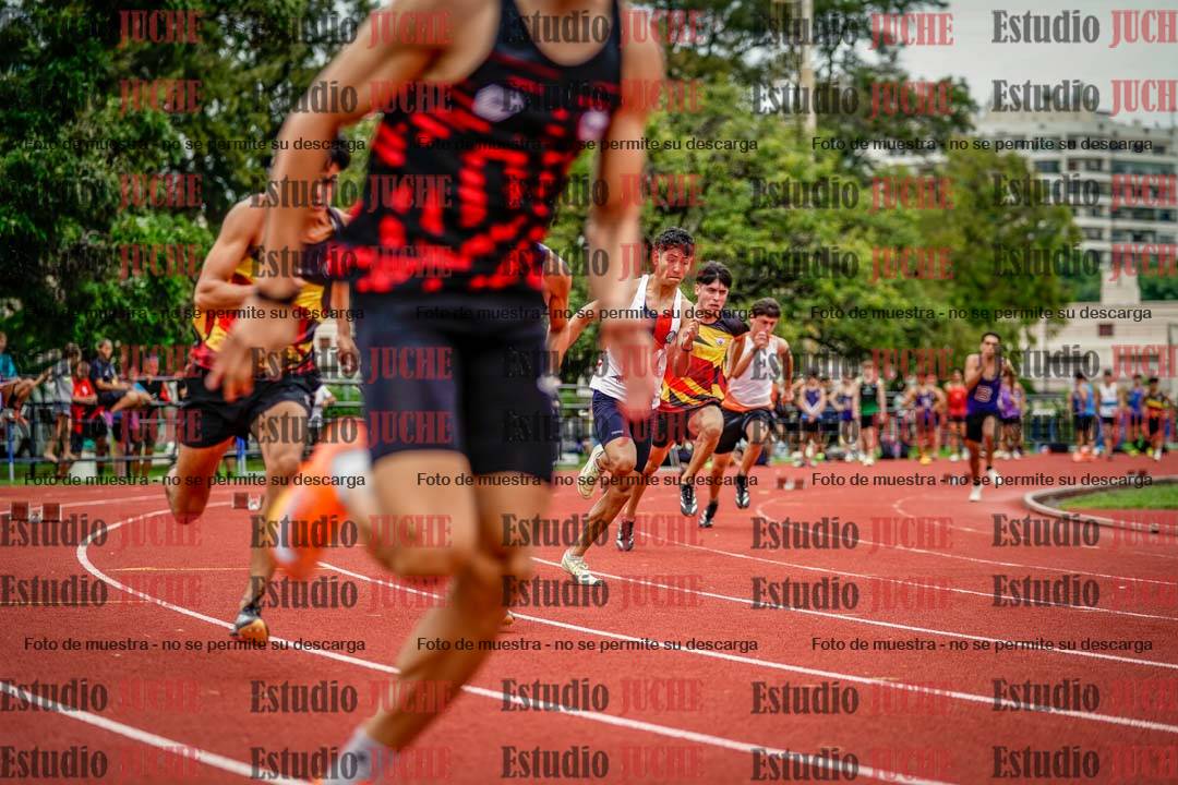 Fotos de los 200 m de varones