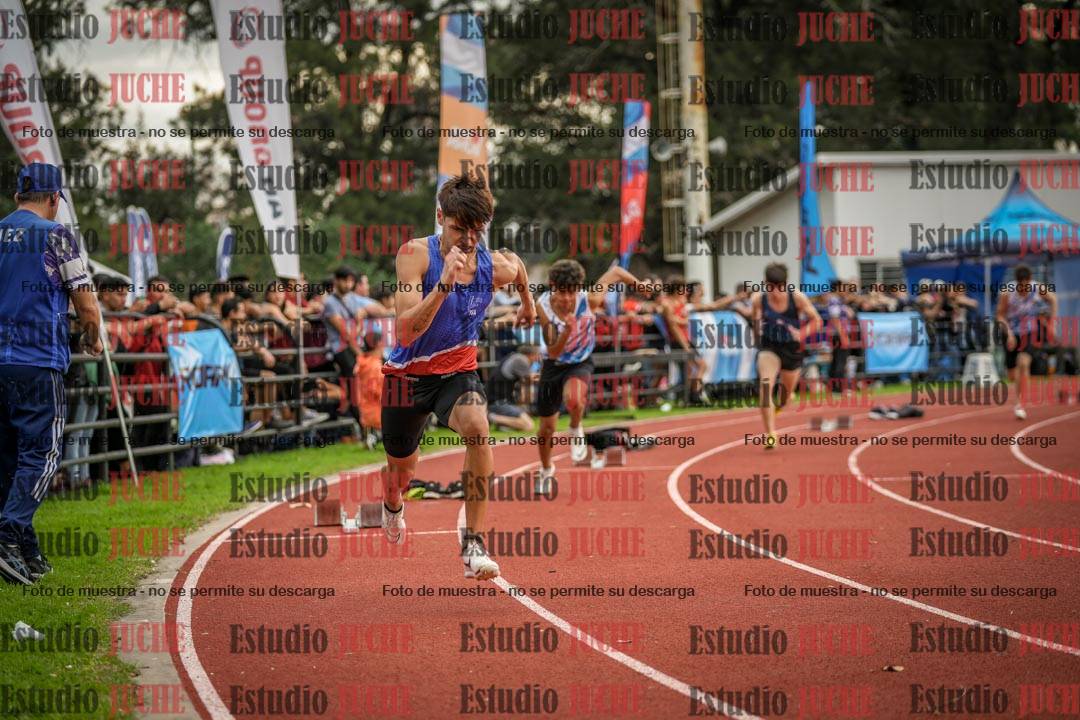 Fotos de los 400 m llanos de varones - FINAL