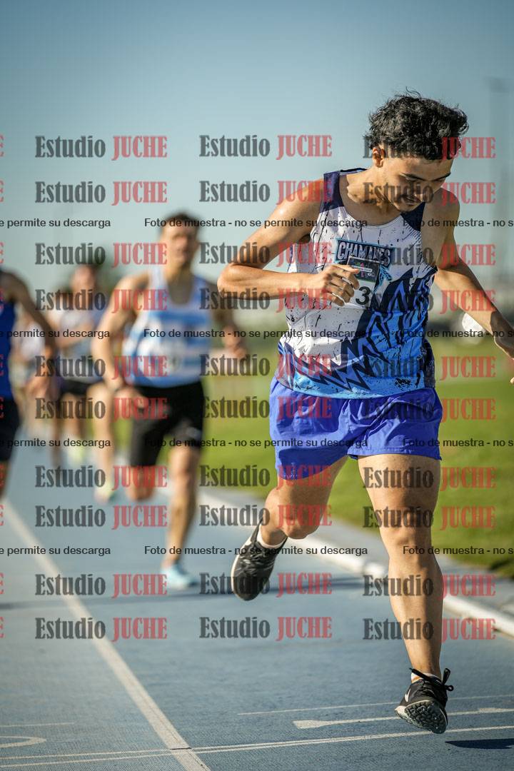 Fotos de los 1500 m llanos de varones