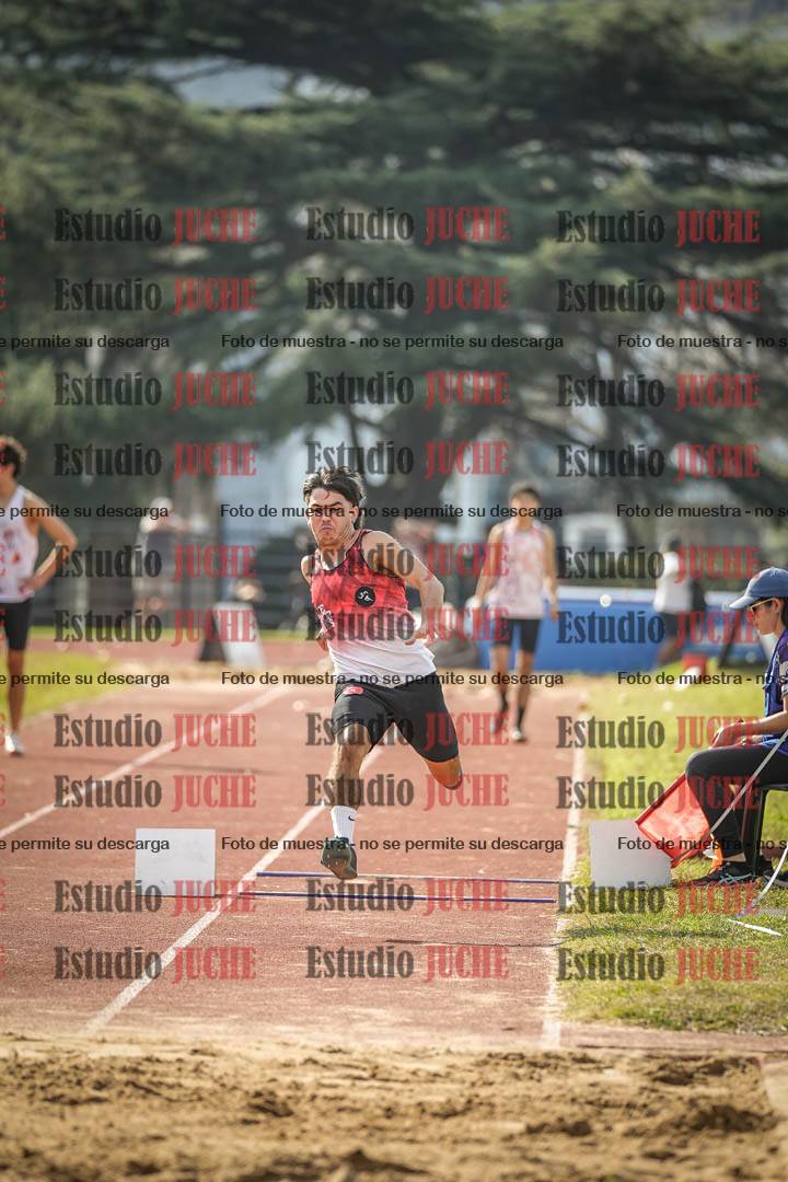 Fotos del salto en largo de varones