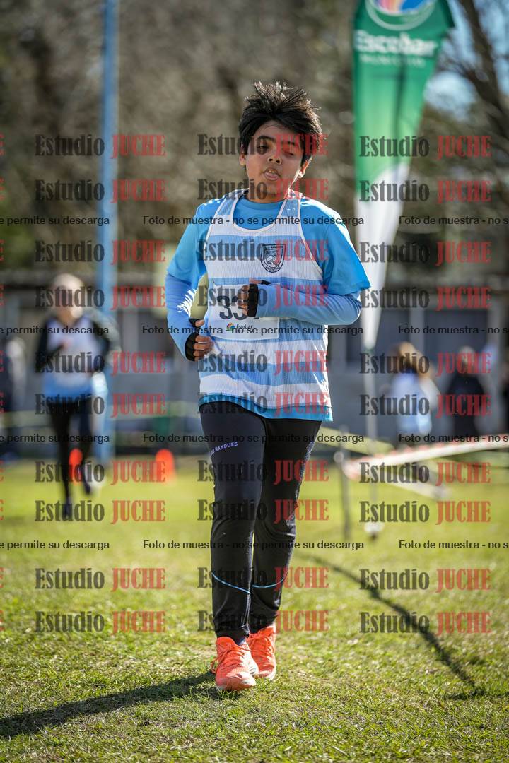 Fotos de la llegada del cross de 1500 m