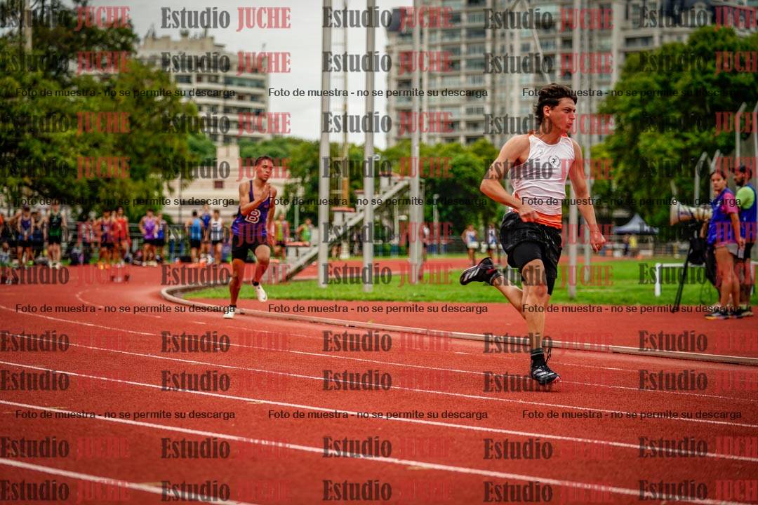 Fotos de los 200 m de varones