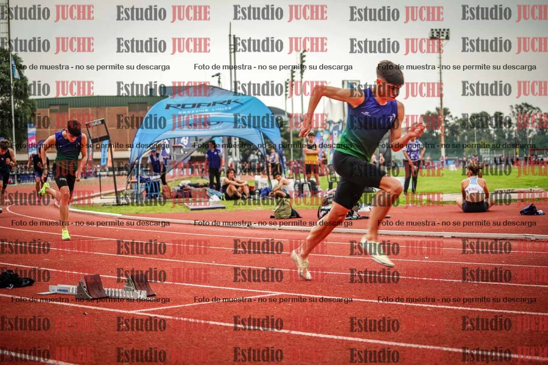 Fotos de los 400 m llanos de varones - FINAL