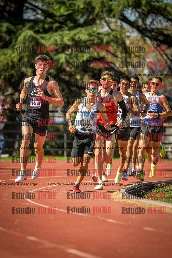 Fotos de los 5000 m llanos de varones