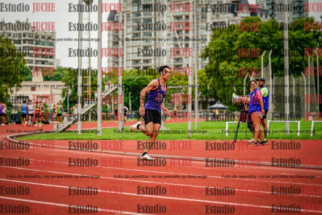 Fotos de los 200 m de varones