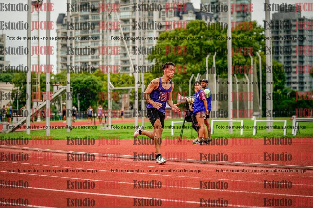 Fotos de los 200 m de varones