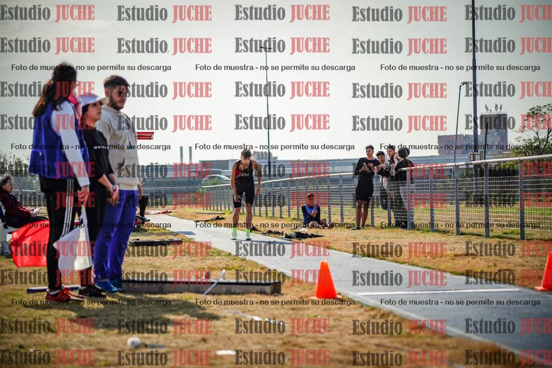Fotos del salto triple de varones