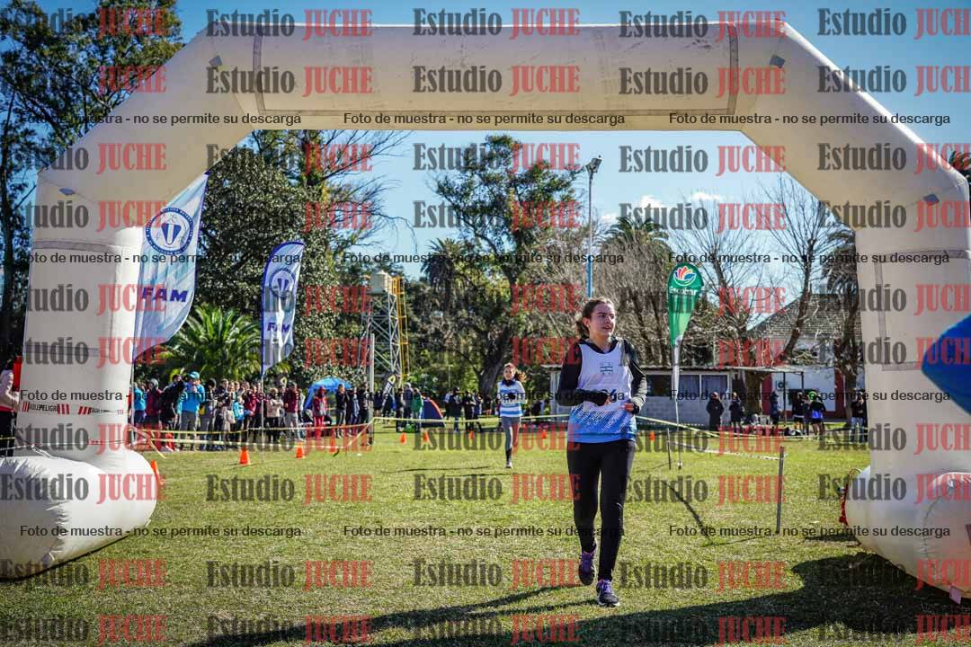 Fotos de la llegada del cross de 1500 m