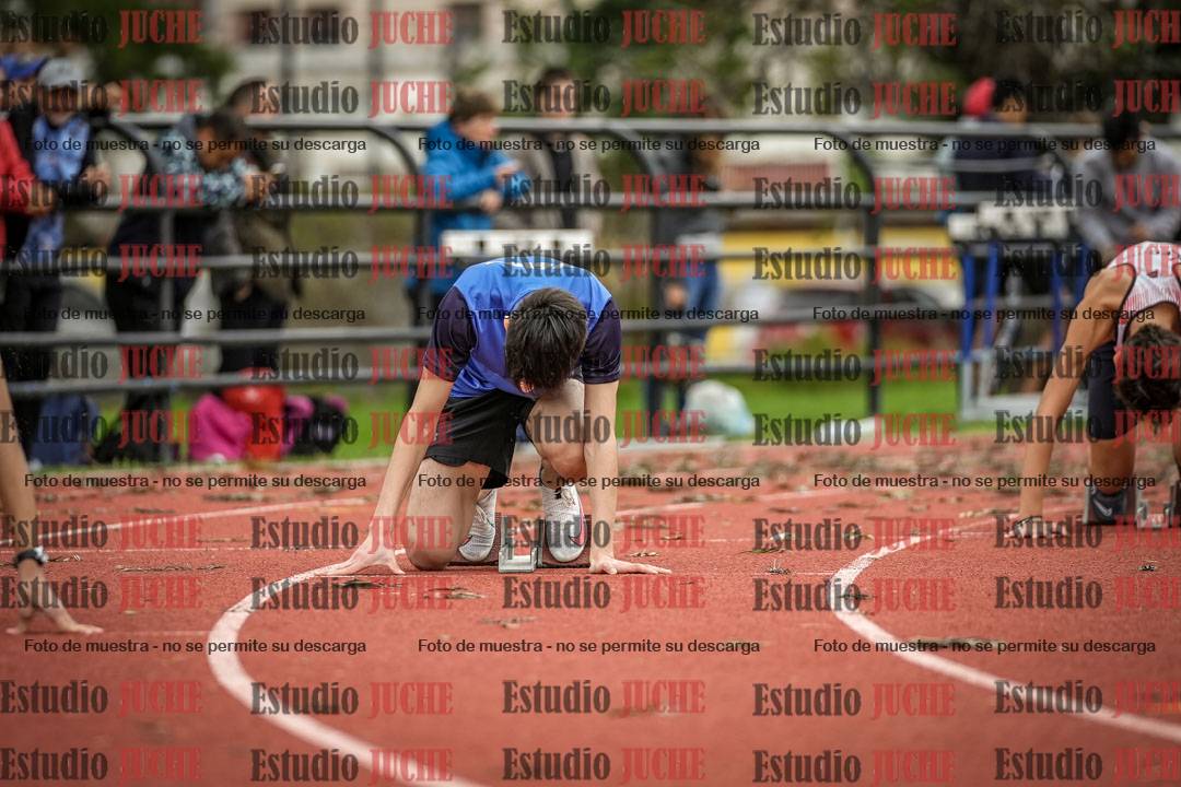 Fotos de los 200 m llanos de varones