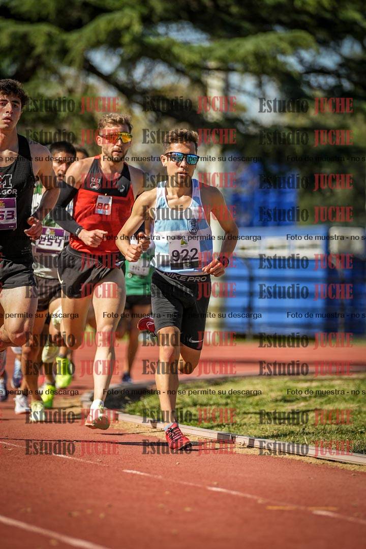 Fotos de los 5000 m llanos de varones