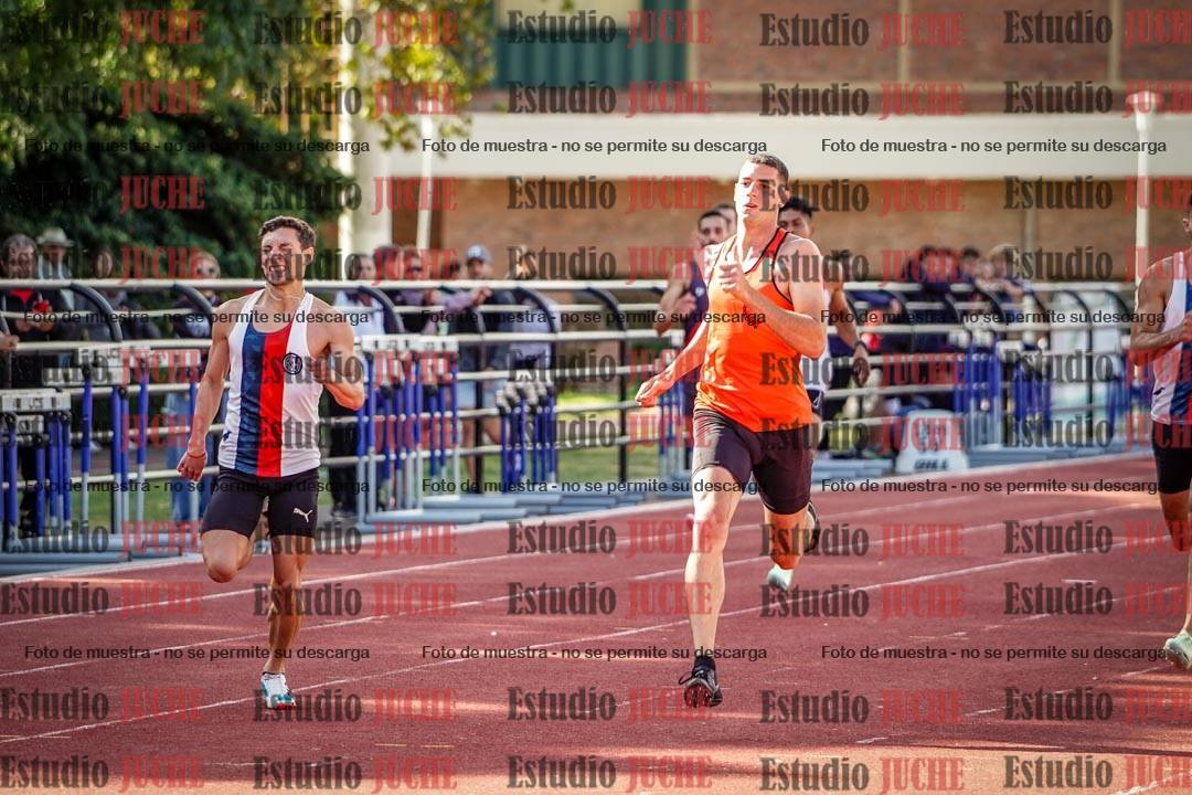Fotos de los 400 m llanos de varones