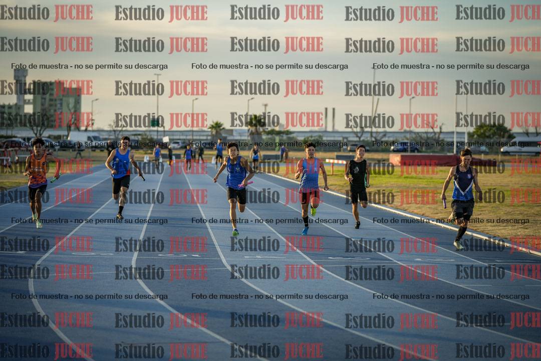 Fotos de las Postas 4x100 m de varones