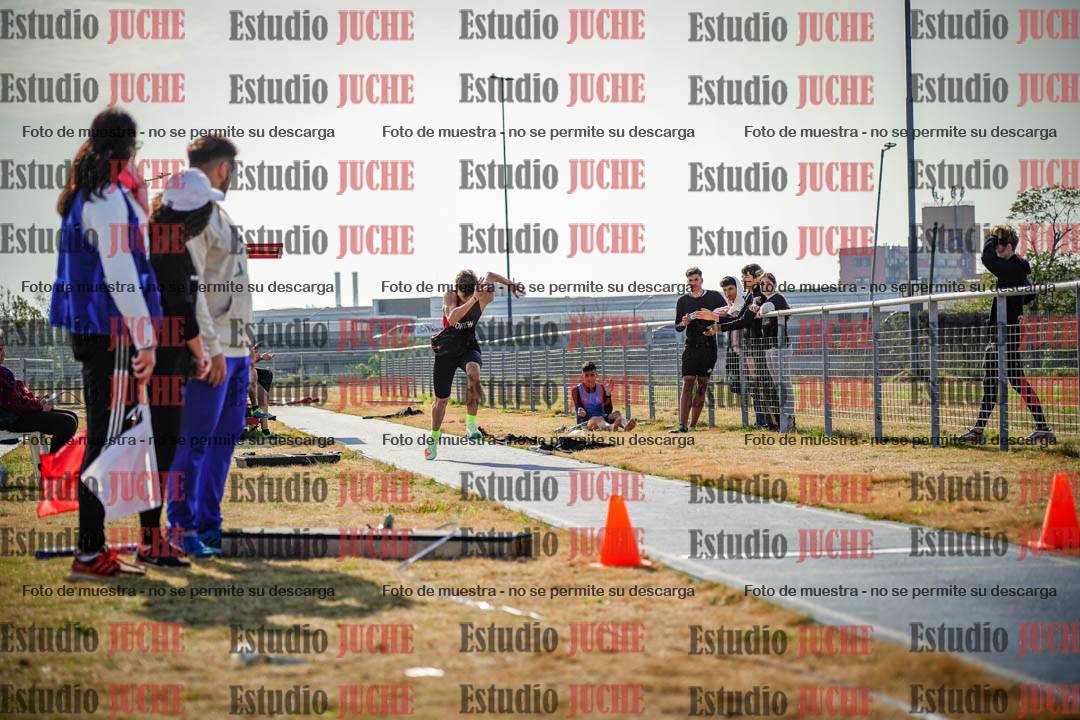 Fotos del salto triple de varones