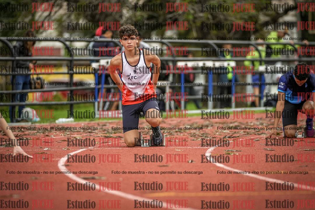 Fotos de los 200 m llanos de varones