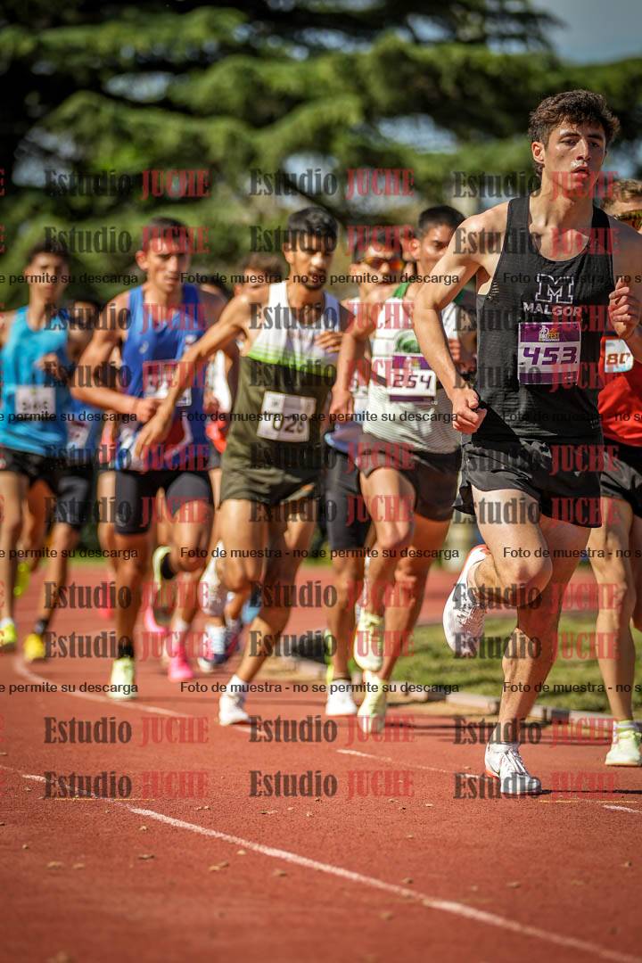 Fotos de los 5000 m llanos de varones