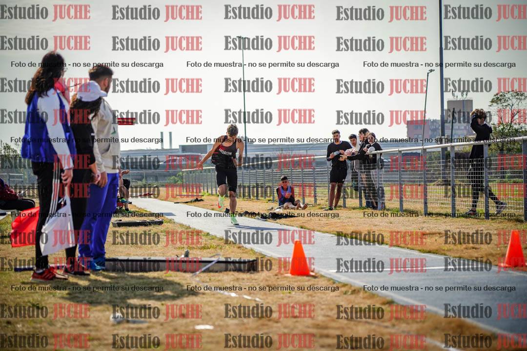 Fotos del salto triple de varones