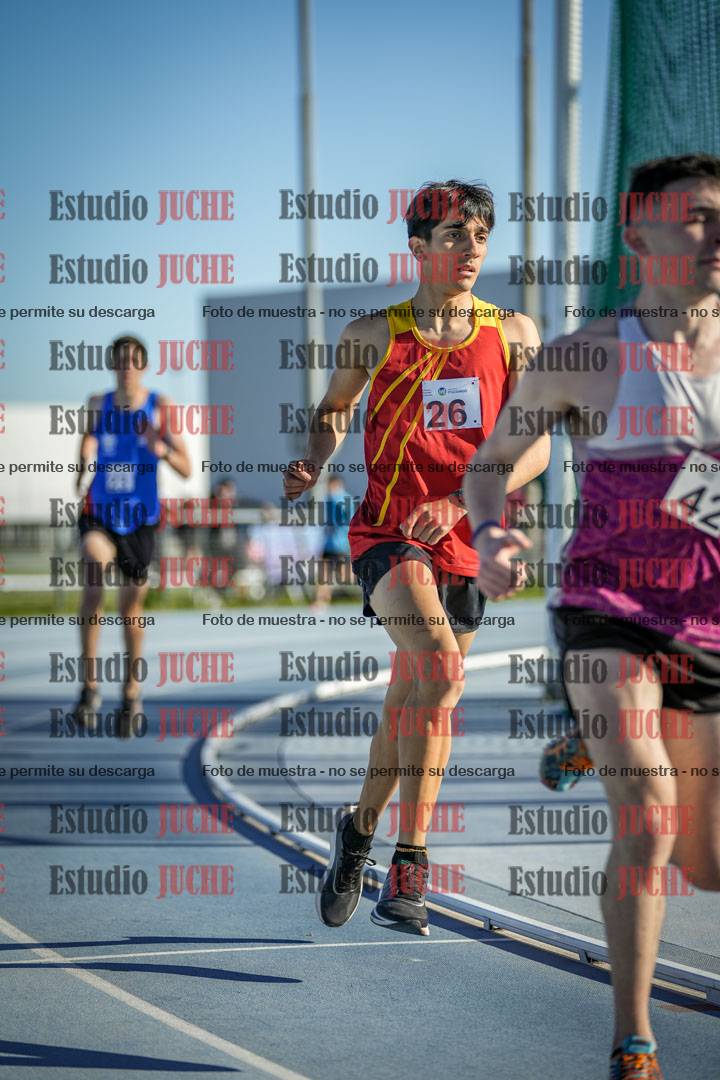 Fotos de los 1500 m de varones