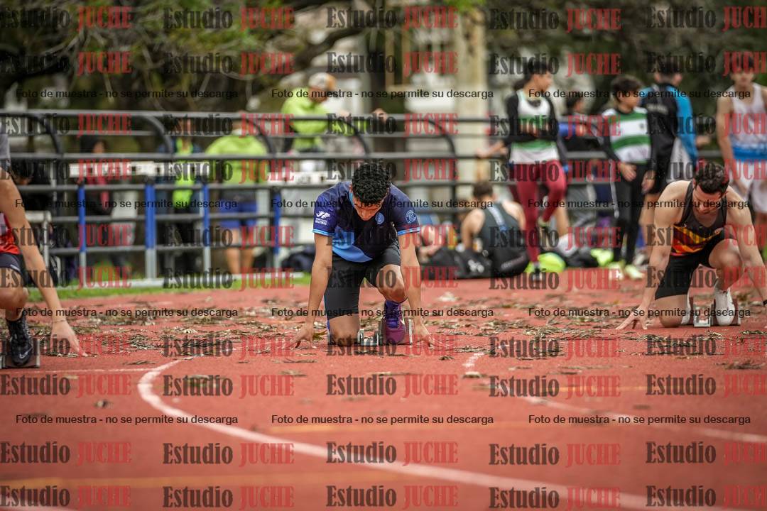Fotos de los 200 m llanos de varones