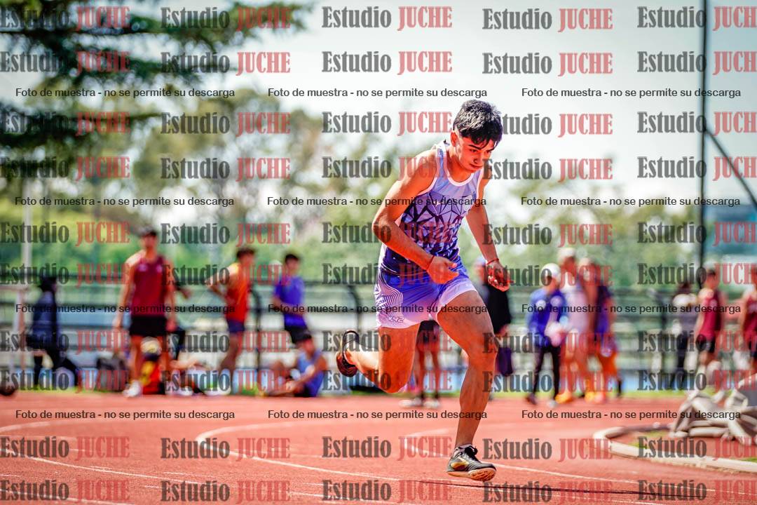 Fotos de los 100 m de varones