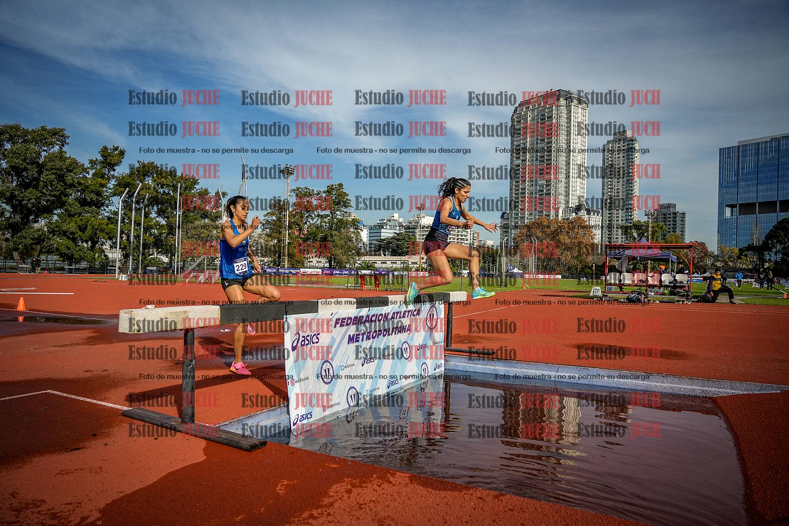Fotos de los 3000 m con obstáculos de mujeres