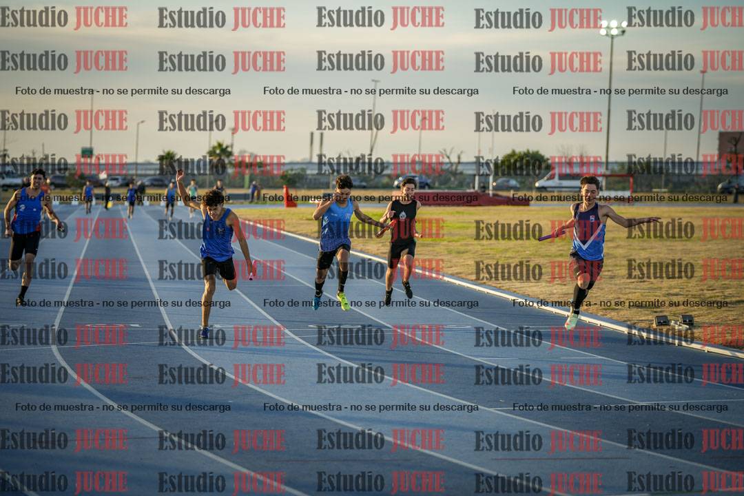Fotos de las Postas 4x100 m de varones