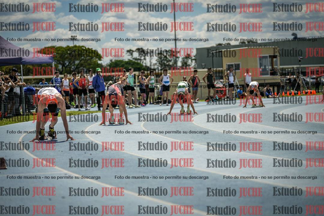 Fotos de los 400 m llanos de varones