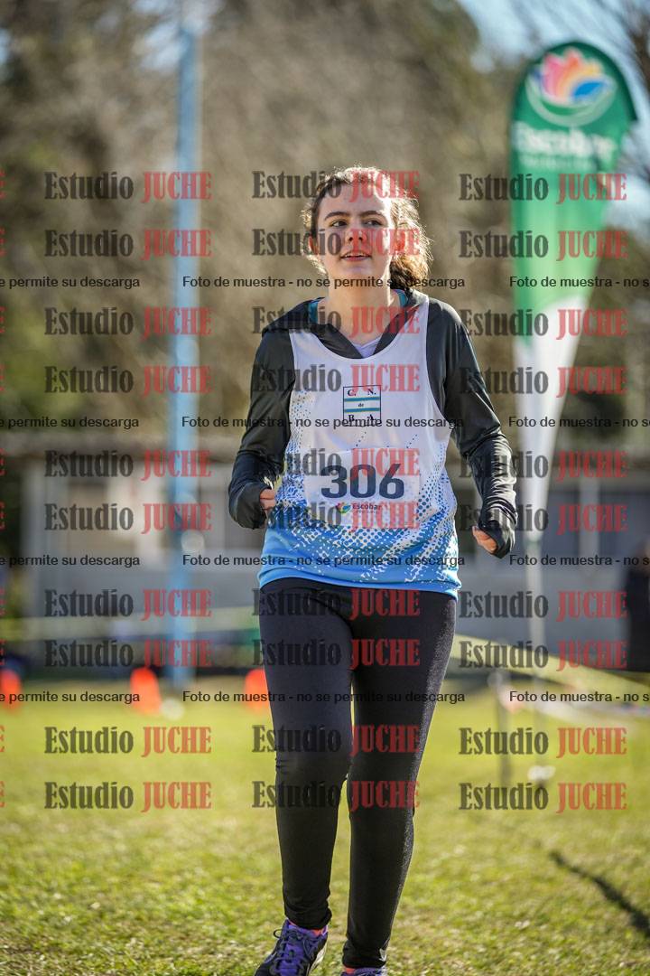 Fotos de la llegada del cross de 1500 m