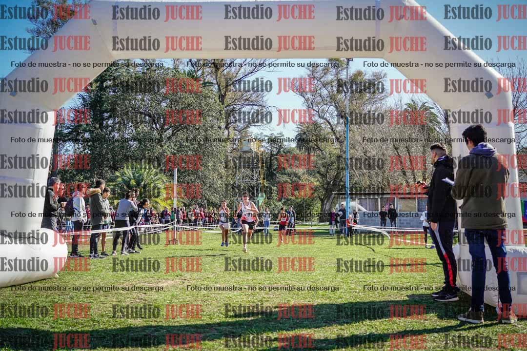Fotos de la llegada del cross de 2000 m