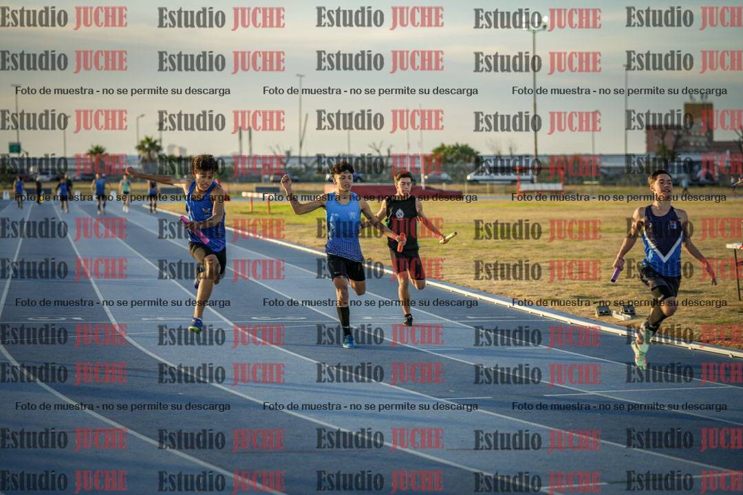 Fotos de las Postas 4x100 m de varones