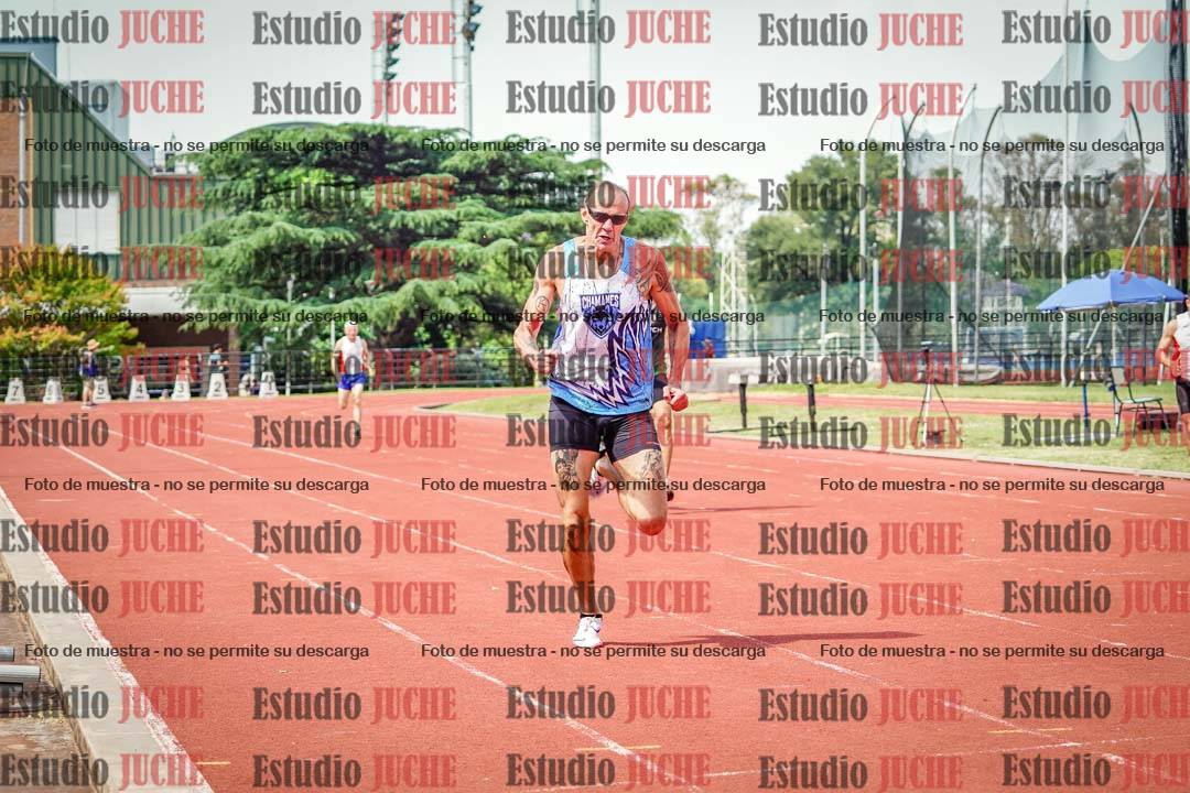 Fotos de los 400 m llanos de varones