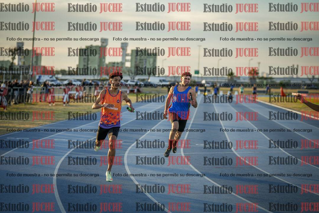 Fotos de las Postas 4x100 m de varones