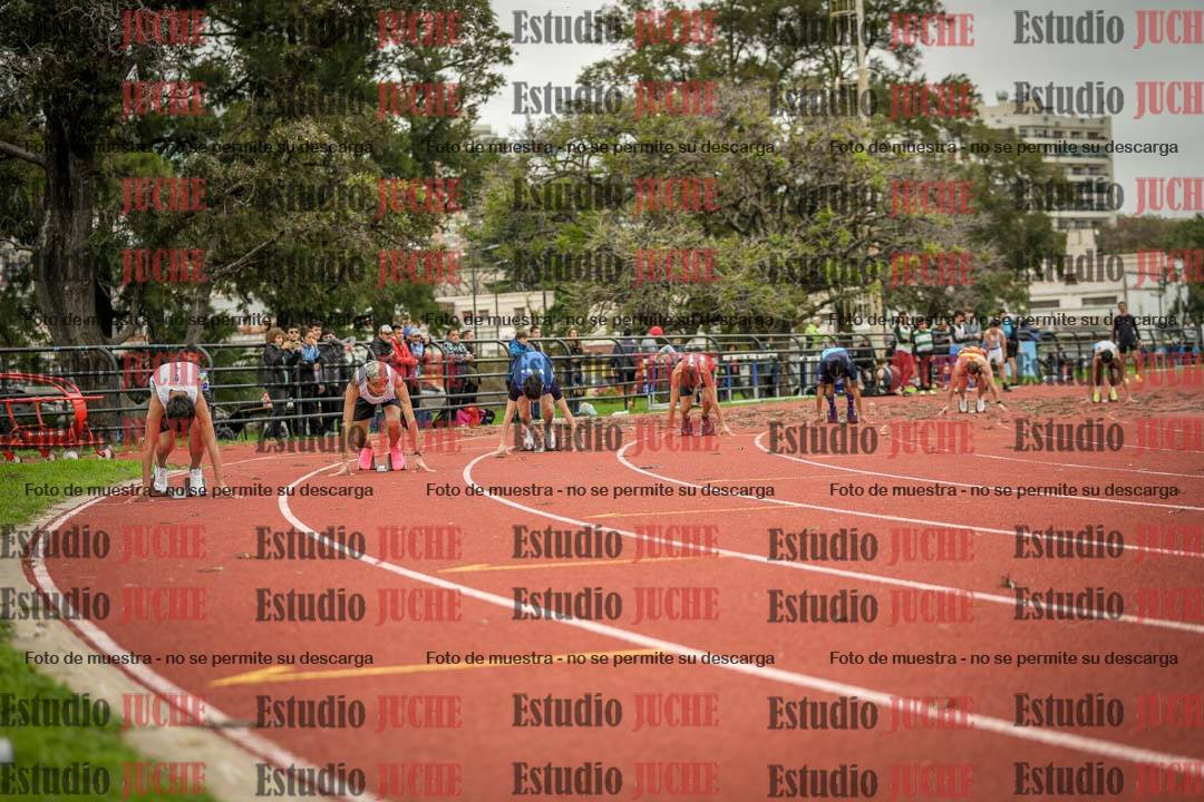 Fotos de los 200 m llanos de varones