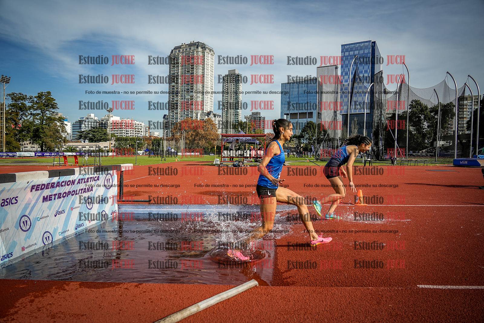 Fotos de los 3000 m con obstáculos de mujeres