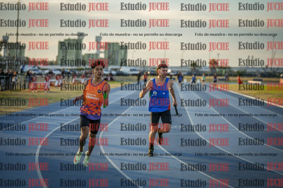 Fotos de las Postas 4x100 m de varones