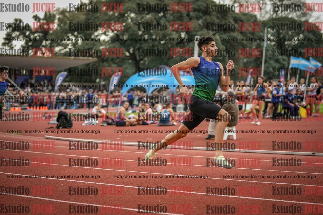Fotos de los 400 m llanos de varones - FINAL