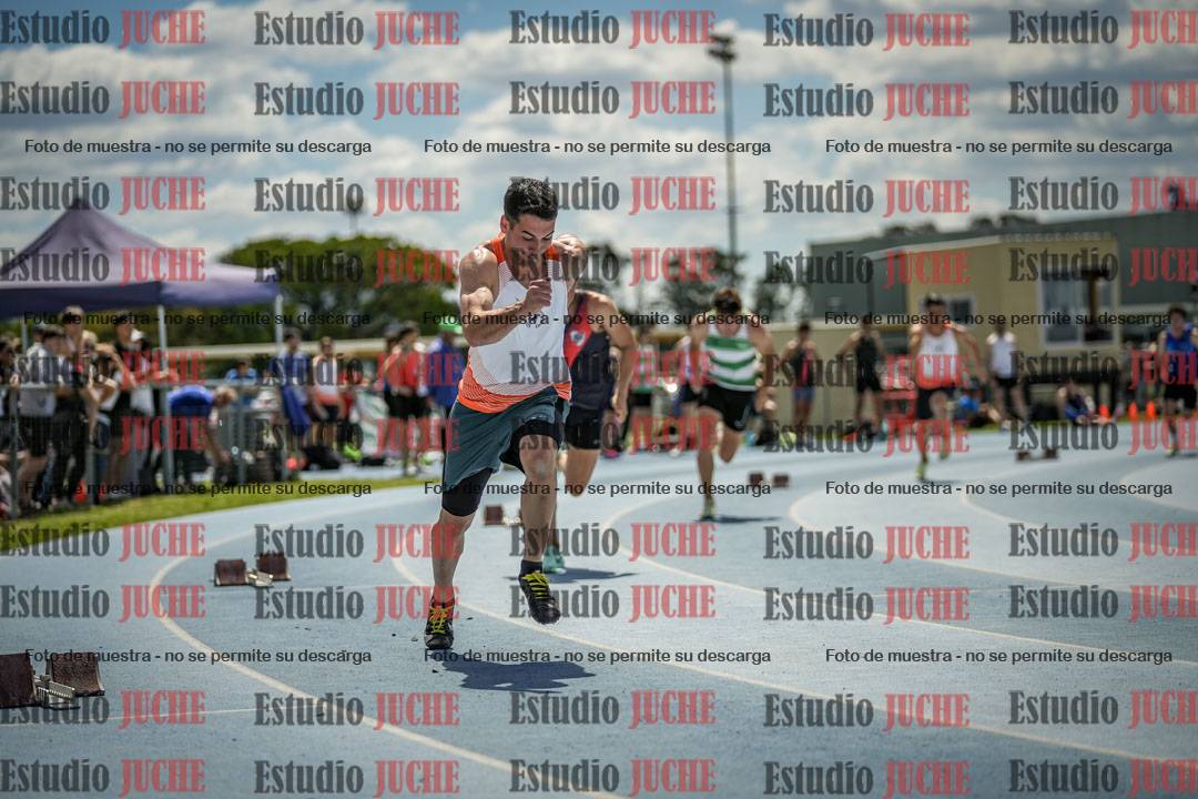 Fotos de los 400 m llanos de varones